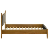 Mason 46-inch Twin Panel Platform Bed Grey and Light Brown | Twin | Brown | Light Brown | 315914T