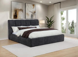 Nollet 48-inch Upholstered Platform Bed Cream