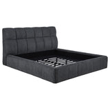 Nollet 48-inch Upholstered California King Platform Bed Grey | Grey | 315917GRYKW