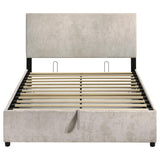 Reeves Upholstered Full Lift-Top Storage Platform Bed Beige | Beige | 315918BGEF