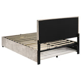 Reeves Upholstered Full Lift-Top Storage Platform Bed Beige | Beige | 315918BGEF
