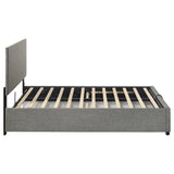 Reeves Upholstered Full Lift-Top Storage Platform Bed Grey | Grey | 315918GRYF
