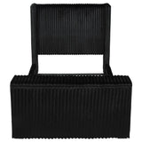 Centergrove Upholstered Queen Wingback TV Bed Black | Queen | Black | 315945Q
