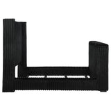 Centergrove Upholstered Queen Wingback TV Bed Black | Queen | Black | 315945Q