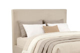 Knox Eastern King Fabric Upholstered Platform Bed Khaki | Beige | Khaki | 315959KE