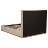 Knox Queen Fabric Upholstered Platform Bed Khaki | Queen | Beige | Khaki | 315959Q