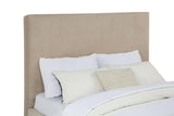 Knox Queen Fabric Upholstered Platform Bed Khaki | Queen | Beige | Khaki | 315959Q