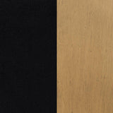 Blaire Upholstered Queen Wingback Platform Bed Black | Queen | Black | 315967BLKQ