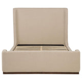 Nala Queen Fabric Upholstered Platform Bed Tan | Queen | Beige | Tan | 315978Q