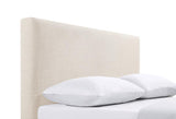 Pirro Upholstered King Panel Headboard Sand | King | Beige | Sand | 315980K