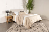 Pirro Upholstered King Panel Headboard Sand | King | Beige | Sand | 315980K