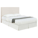 Pirro Upholstered Queen or Full Panel Headboard Sand | King | Beige | Sand | 315980QF