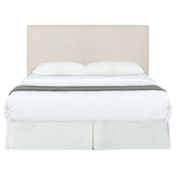 Pirro Upholstered Queen or Full Panel Headboard Sand | King | Beige | Sand | 315980QF