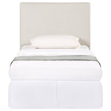 Pirro Upholstered Twin Panel Headboard Sand | Beige | Sand | 315980T