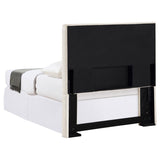 Pirro Upholstered Twin Panel Headboard Sand | Beige | Sand | 315980T