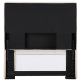 Pirro Upholstered Twin Panel Headboard Sand | Beige | Sand | 315980T