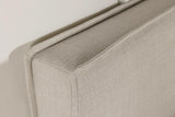 Izzy Upholstered King Panel Headboard Sand | Beige | Sand | 315985K