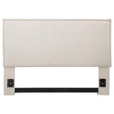 Izzy Upholstered Queen or Full Panel Headboard Sand | Queen | Beige | Sand | 315985QF