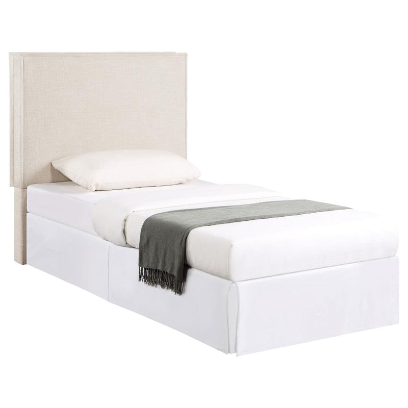 Izzy Upholstered Panel Headboard Sand