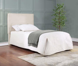 Izzy Upholstered Twin Panel Headboard Sand | Twin | Beige | Sand | 315985T
