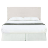 Kosmo Upholstered King Panel Headboard Sand | Beige | Sand | 315993K