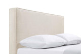 Kosmo Upholstered Queen or Full Panel Headboard Sand | Queen | Beige | Sand | 315993QF