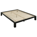 Gislen Full Easy Assembly Wood Platform Bed Black | Black | 316028BLKF