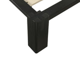 Gislen Full Easy Assembly Wood Platform Bed Black | Black | 316028BLKF