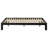 Gislen Twin Easy Assembly Wood Platform Bed Black | Twin | Black | 316028BLKT