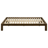 Gislen Full Easy Assembly Wood Platform Bed Walnut | Brown | Walnut | 316028WALF