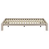 Gislen Twin Easy Assembly Wood Platform Bed White | Twin | White | 316028WHTT