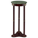 Edie Round Marble Top Plant Stand Merlot | King | Red | Merlot | 3315