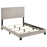 Boyd Upholstered Full Panel Bed Ivory | Ivory | 350051F