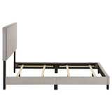 Boyd Upholstered Full Panel Bed Ivory | Ivory | 350051F
