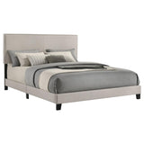 Boyd Upholstered California King Panel Bed Ivory | Ivory | 350051KW