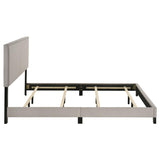 Boyd Upholstered California King Panel Bed Ivory | Ivory | 350051KW
