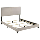 Boyd Upholstered Queen Panel Bed Ivory | Ivory | 350051Q