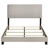 Boyd Upholstered Queen Panel Bed Ivory | Ivory | 350051Q