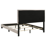 Boyd Upholstered Queen Panel Bed Ivory | Ivory | 350051Q