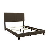 Boyd Upholstered Panel Bed Charcoal