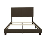 Boyd Upholstered Queen Panel Bed Charcoal | Grey | Charcoal | 350061Q