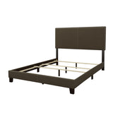 Boyd Upholstered Queen Panel Bed Charcoal | Grey | Charcoal | 350061Q