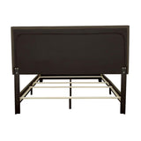 Boyd Upholstered Queen Panel Bed Charcoal | Grey | Charcoal | 350061Q