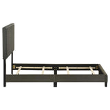 Boyd Upholstered Twin Panel Bed Charcoal | Twin | Grey | Charcoal | 350061T