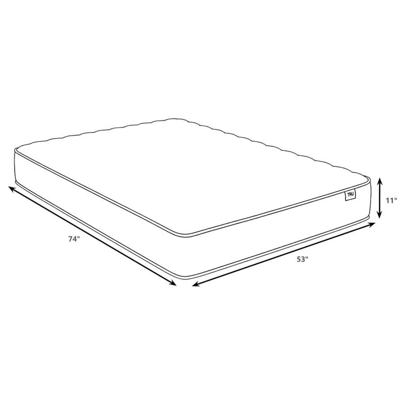 Hayes Firm Tight Top Hybrid Mattress White