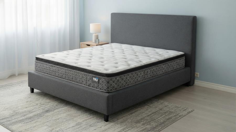 Hayes 11-inch Twin Pillow Top Memory Foam Hybrid Mattress | Twin | White | 350362T