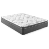 Sommet 13-inch Full Bamboo Euro Top Memory Foam Hybrid Mattress | White | 350363F