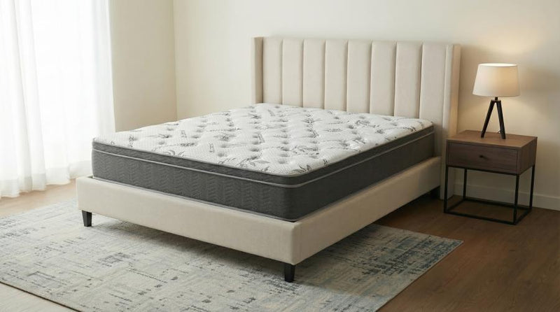 Sommet 13-inch Bamboo Euro Top Memory Foam Hybrid Mattress