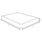 Mercer 9-inch Twin XL Standard Box Spring Foundation | Grey | 350416TL