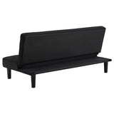 Stanford Upholstered Tufted Convertible Sofa Bed Black | Black | 360238